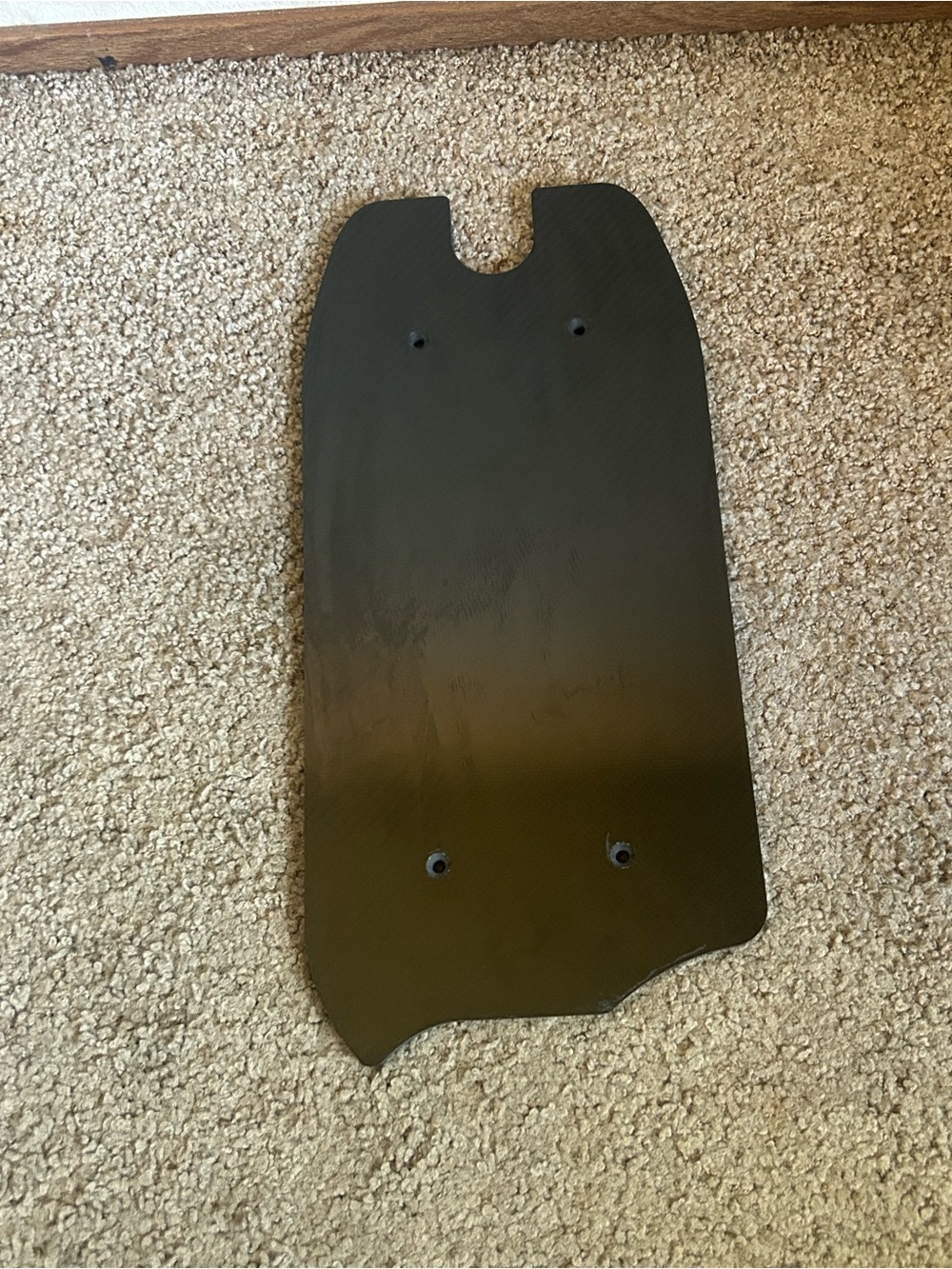 RAD Racing Carbon Fiber Deck for Goped Sport / Hardtire Models High Gloss Finish